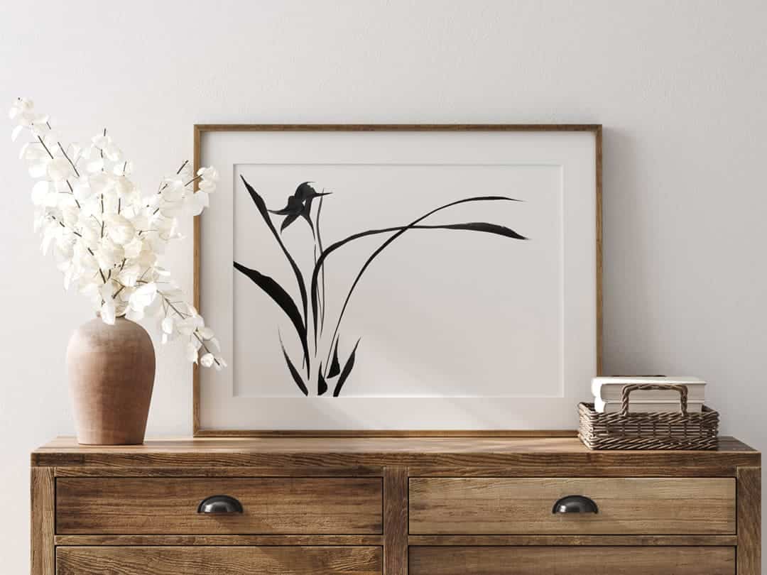 Pintura "Orquídea Salvaje"